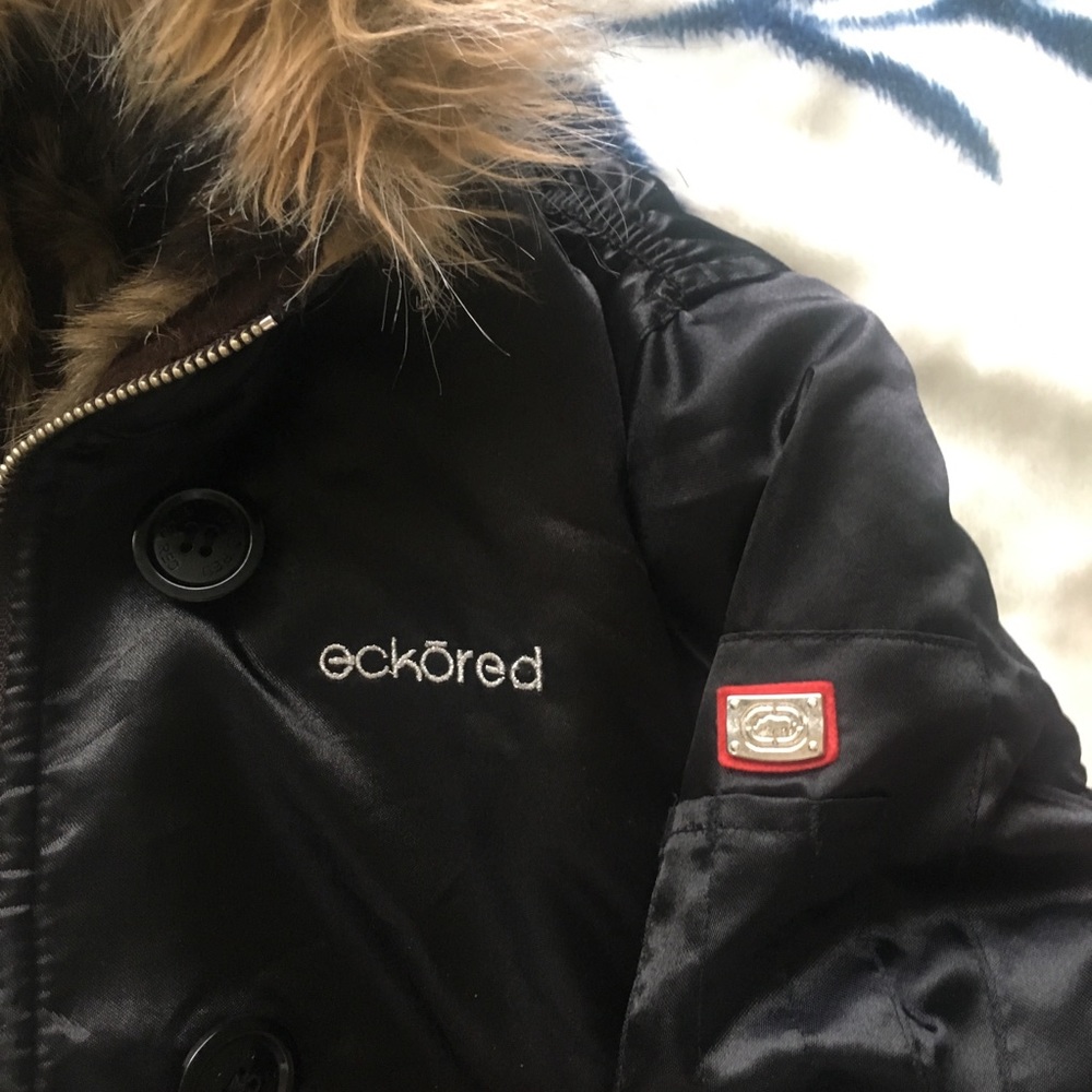 Reversible leopard fur jacket